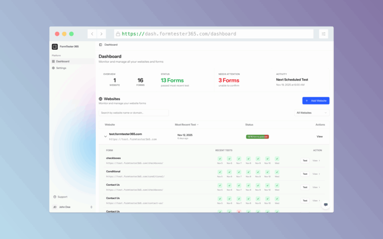 Now Live: FormTester 365 2.0